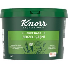 Knorr Chef Base Sebzeli Çeşni 5 kg - Yemeklere Lezzet Katan Baz