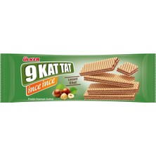 Ülker 9kat Tat Ince Ince Bisküvi Fındıklı 114G X16 2'li Ekonomik Paket - 2 Adet