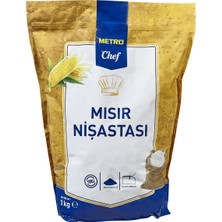 Metro Chef Mısır Nişastası 3 kg - Kıvam Arttırıcı, Çorba ve Soslar Için 2'li Ekonomik Paket - 2 Adet