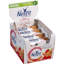 Nestlé Nesfit Tam Tahıl Bar Çilek 23,5 G - Pratik Atıştırmalık