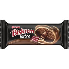 Ülker Biskrem Extra Kakao Kremalı Bisküvi 184G 2'li Ekonomik Paket - 2 Adet