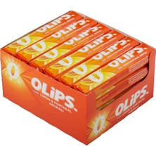 Olips Şeker 24 x 28 G C Vitamin Ferahlatıcı Mentol Lezzeti 5'li Avantaj Paketi - 5 Adet