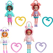 Polly Pocket Kapüşonlu Bebekler - 7 Adet