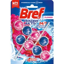 Bref Wc Blok Power Aktiv Çiçek 2 x 50 G - 7 Adet
