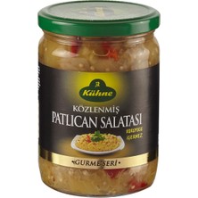 Kühne Közlenmiş Patlıcan Salatası 520 G - Közlenmiş Biber Uyumu 3'li Ekonomik Paket - 3 Adet