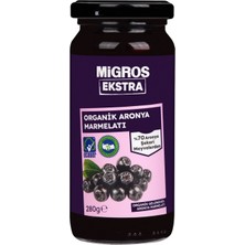 Migros Ekstra Organik Geleneksel Aronya Marmelatı 280 G - 7 Adet