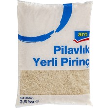 Aro Pilavlık Pirinç 2,5 kg - Iri Taneli, Tane Tane Ayrılan Pilavlık Pirinç