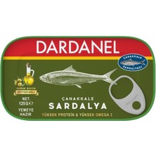 Dardanel Zeytinyağlı Sardalya 125 G - 8 Adet