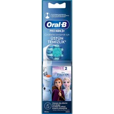 Oral-B Frozen Şarjlı Diş Fırçası Yedek Başlığı Beyaz 2'li - 2 Adet