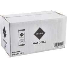 Rioba Rıoba Pp Mayonez 504'LÜ 9 G - Pratik Porsiyonluk Mayonez