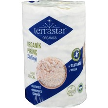 Terrastar Organik Pirinç Patlağı 100 G - Glutensiz ve Vegan Atıştırmalık 8'li Avantaj Paketi - 8 Adet