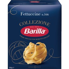 Barilla Fettuccine Makarna 500G - Bronz Kalıp, Mükemmel Sos Tutuş 3'li Ekonomik Paket - 3 Adet