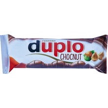 Ferrero Duplo Chocnut Çikolata 26 G - Sütlü Çikolata Kaplamalı Bütün Fındıklı Go 8'li Avantaj Paketi - 8 Adet