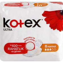 Kotex Hijyenik Ped Normal 8 Ped - 8 Adet