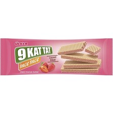 Ülker 9kat Tat Gofret Ince 16X114G Çilekli Çıtır Atıştırmalık 2'li Ekonomik Paket - 2 Adet