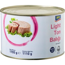 Aro Ton Balığı 1705 G Light - Pratik ve Lezzetli Konserve Balık 2'li Ekonomik Paket - 2 Adet