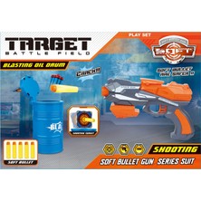 M Toys Oyuncak Yumuşak Mermili Tabanca Seti - 6 Adet