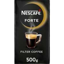 Nescafe Forte Filtre Kahve 500 G Arabica Robusta Çekirdek 6'li Avantaj Paketi - 6 Adet