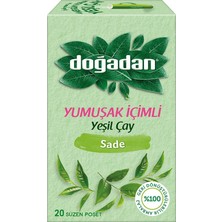 Doğadan Yumuşak Içimli Yeşil Çay 20'li Poşet Çay 4'li Avantaj Paketi - 4 Adet