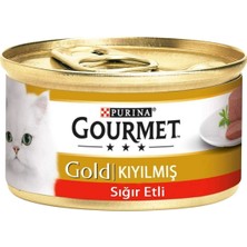 Purina Gourmet Gold Yaş Kedi Maması 85 G Sığırlı 5'li Avantaj Paketi - 5 Adet