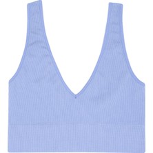 Body Pure Fitilli Büstiyer Mavi L - 2 Adet