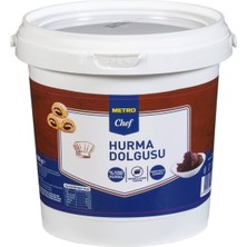 Metro Chef Hurma Dolgusu 1 kg - Kremamsı Hurma Ezmesi 3'li Ekonomik Paket - 3 Adet