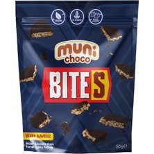 Muni Choco Bites Bitter Çikolatalı Karabuğday Patlağı 50 G - 7 Adet