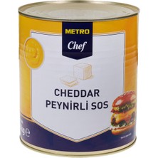 Metro Chef Çedar Peynirli Sos 2,8 kg - Pratik Kullanımlı Lezzetli Sos 2'li Ekonomik Paket - 2 Adet