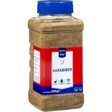 Metro Chef Karabiber 550 G - Taze Çekilmiş Baharat 6'li Avantaj Paketi - 6 Adet