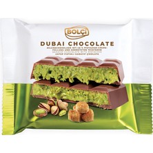 Bolçi Fıstıklı Kadayıf Dubai Sütlü Çikolata 100 G - 7 Adet