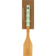 Touch Me Silikon Saplı Ahşap Spatula - 7 Adet