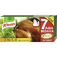 Knorr Tavuk Bulyon 240 G - Renklendirici ve Koruyucu Içermez 6'li Avantaj Paketi - 6 Adet