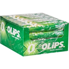Olips Şeker 24 x 28 G Naneli Ferahlatıcı Mentol Lezzeti 6'li Avantaj Paketi - 6 Adet
