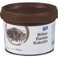 Aro Damla Kokolin 2,5 kg Bitter - Pastacılık Ürünleri