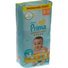 Prima Premium Care Ekonomik Paket Midi 52'li Bebek Bezi 2'li Ekonomik Paket - 2 Adet