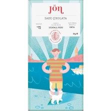 Jön Sade Tablet Çikolata 56 G - 8 Adet