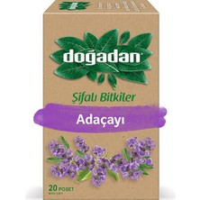 Doğadan Adaçayı Bardak Poşet 20'li - 8 Adet