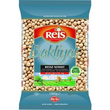 Reis Nohut 1kg - Iri Taneli Beyaz Nohut, Yemeklik ve Diyet 5'li Avantaj Paketi - 5 Adet