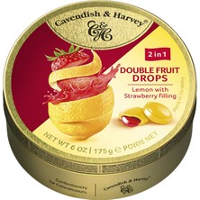 Cavendish & Harvey Cavendish Harvey Çilek Dolgulu Limonlu Şeker 175 G - 7 Adet