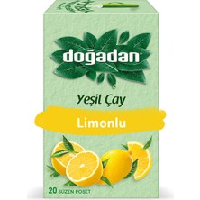 Doğadan Yeşil Çay Limonlu 20'li 34 G - 8 Adet