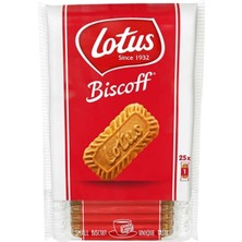 Lotus Biscoff Karamelize Bisküvi 156G (25X6.25G) Pratik Paket 3'li Ekonomik Paket - 3 Adet