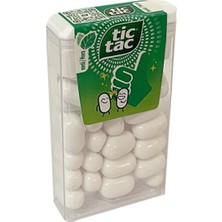 Tic Tac Mint Şeker 18 G Nane Ferahlatıcı Naneli Şeker 5'li Avantaj Paketi - 5 Adet