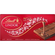 Lindt Lindor Tablet Çikolata 100 G Sütlü | Isviçre Kalitesi 2'li Ekonomik Paket - 2 Adet