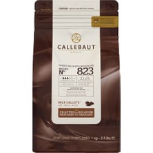 Callebaut Sütlü Kuvertür Çikolata 1kg | Pastacılık ve Dekorasyon Için 2'li Ekonomik Paket - 2 Adet