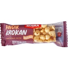 Koska Fındıklı Krokan 30 gr - Gevrek ve Kıtır Atıştırmalık 2'li Ekonomik Paket - 2 Adet