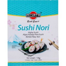 Miyata Kavrulmuş Suşi Nori 14G - Sushi Yosunu 3'li Ekonomik Paket - 3 Adet