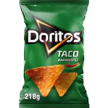 Doritos Mega Boy Taco 218 G Mısır Cipsi 5'li Avantaj Paketi - 5 Adet
