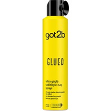 GOT2B Glued Ultra Güçlü Sabitleyici Saç Spreyi 300 ml - 8 Adet