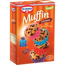 Dr. Oetker Muffın 345G Çikolata Hazır Kek Karışımı 8'li Avantaj Paketi - 8 Adet