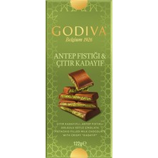 Godiva Kadayıf & Antep Fıstıklı Tablet Çikolata 122 G - 4 Adet